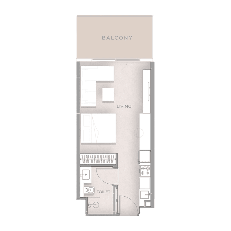 Studio floor plan