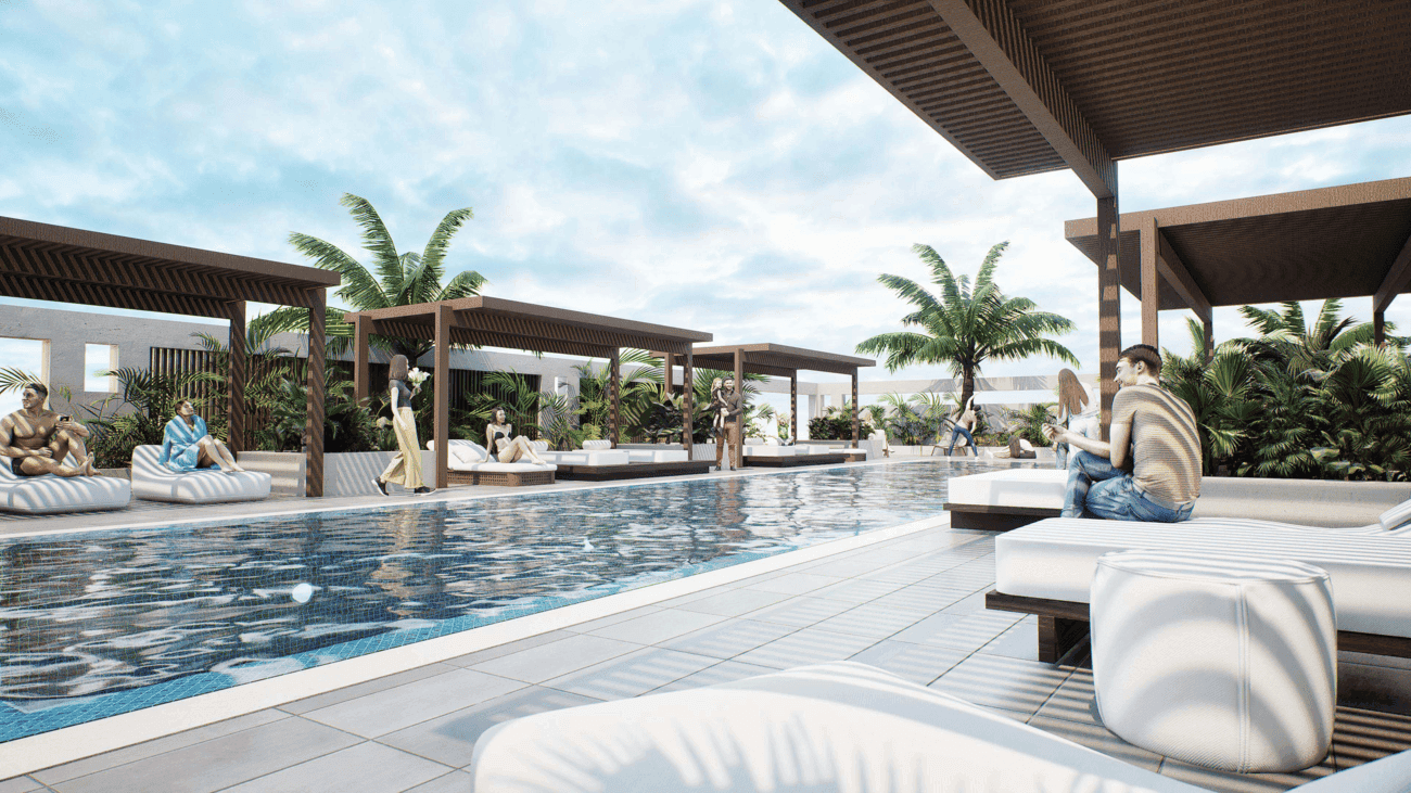 Large Swimming Pool  & Kids’ Pool