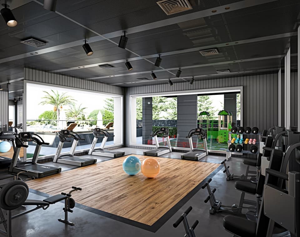 Fully Equipped Gym
