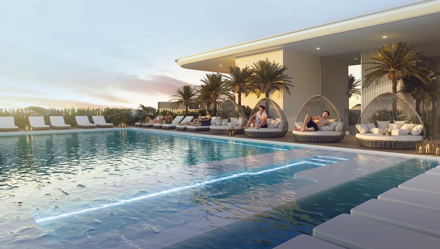Rooftop Swimming Pools