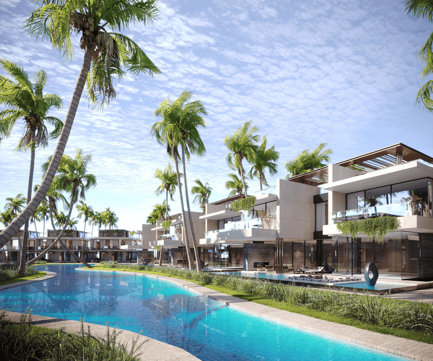 Private lagoon