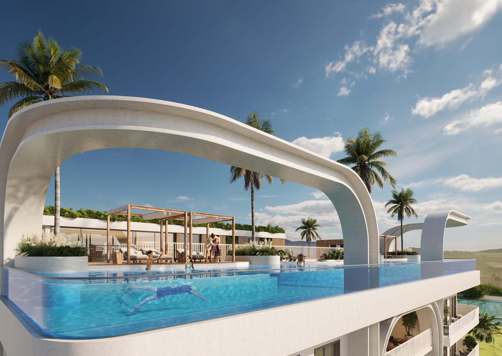 Rooftop Swimming Pool