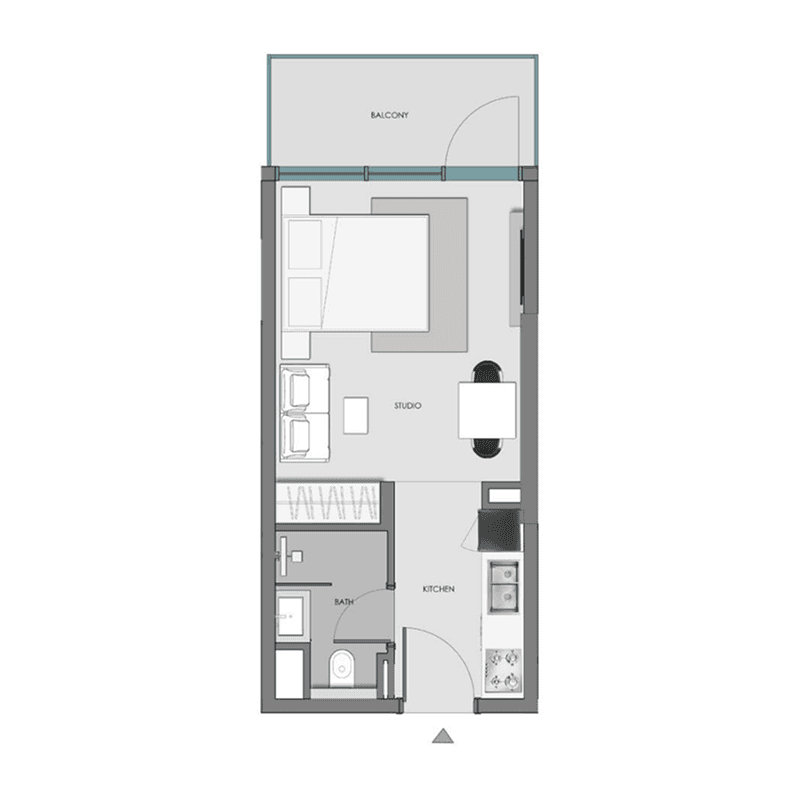 Studio floor plan