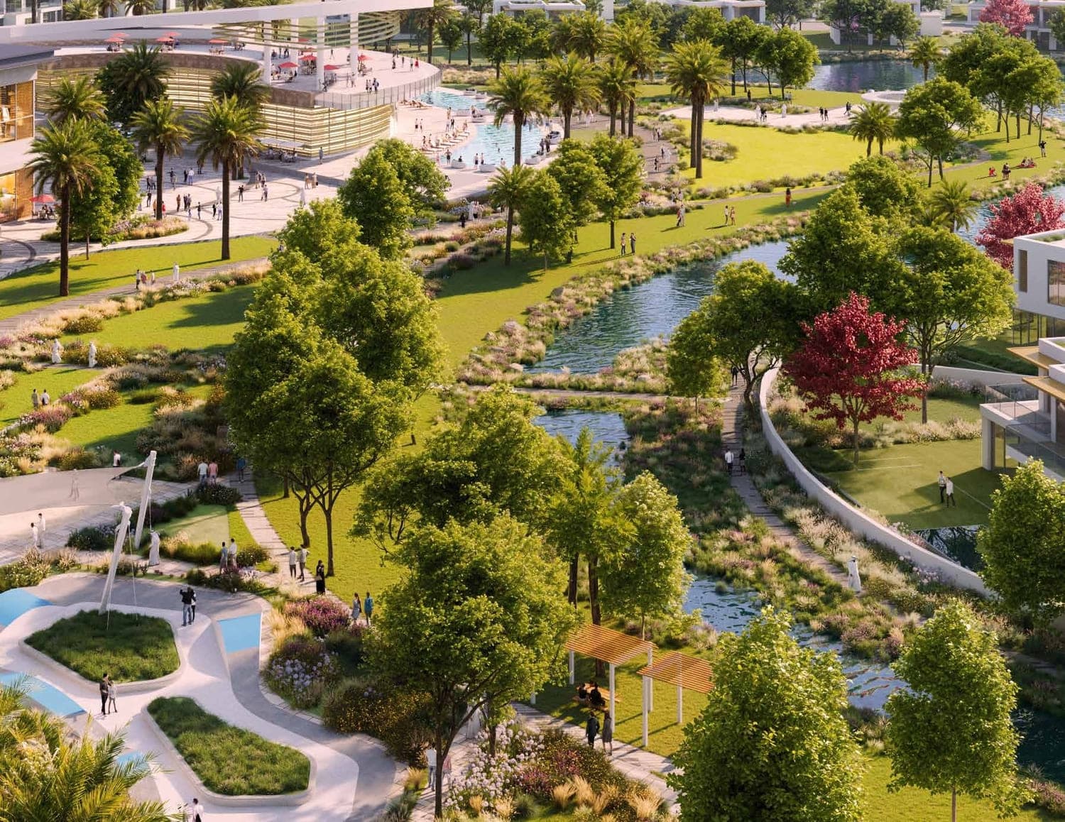 Lush Community Parks