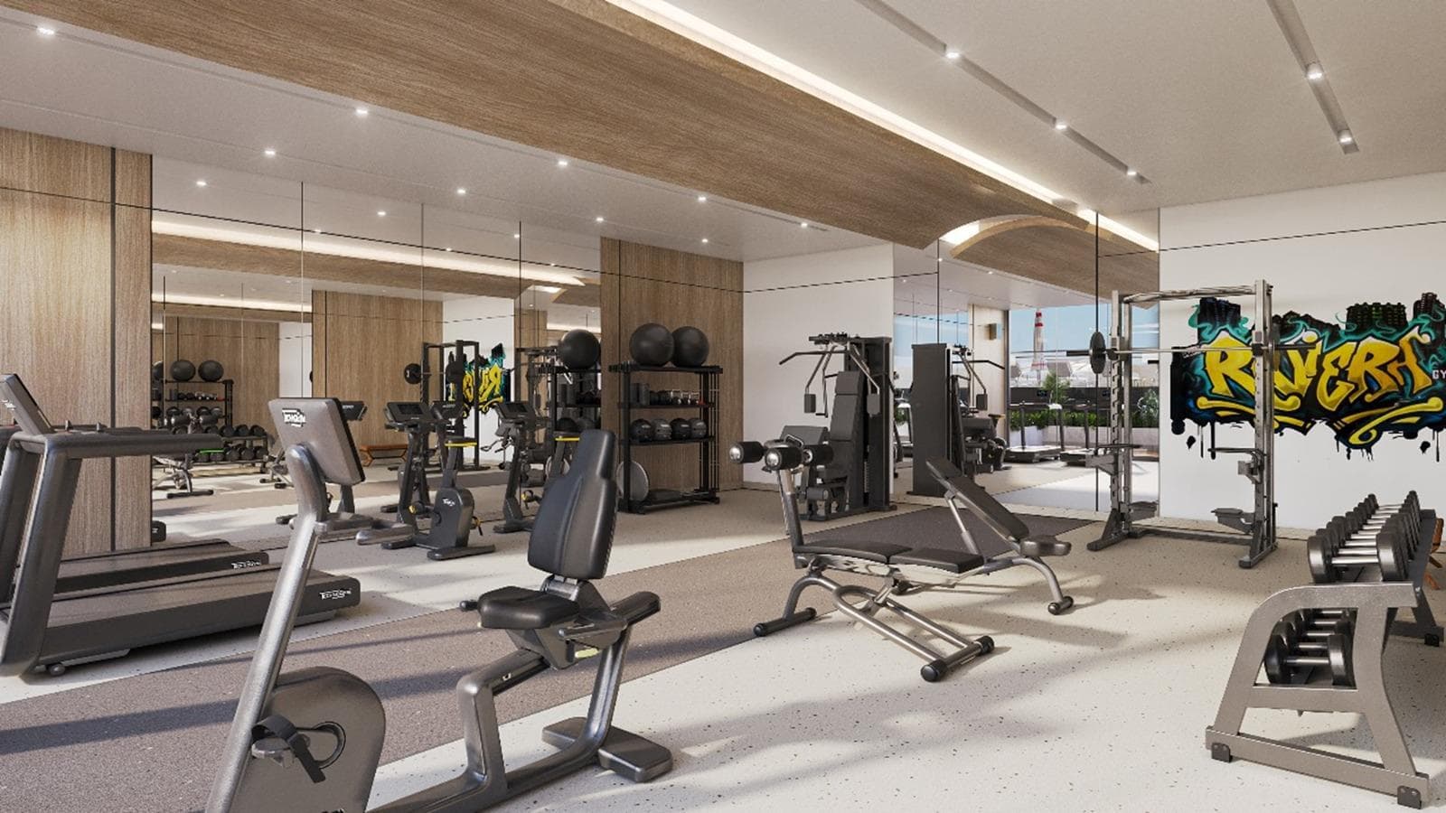 Fully Equipped Gym