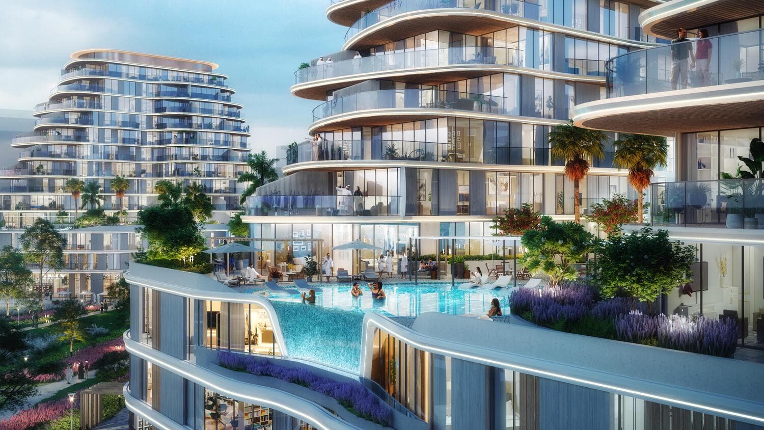 Infinity Pool & Relax Area