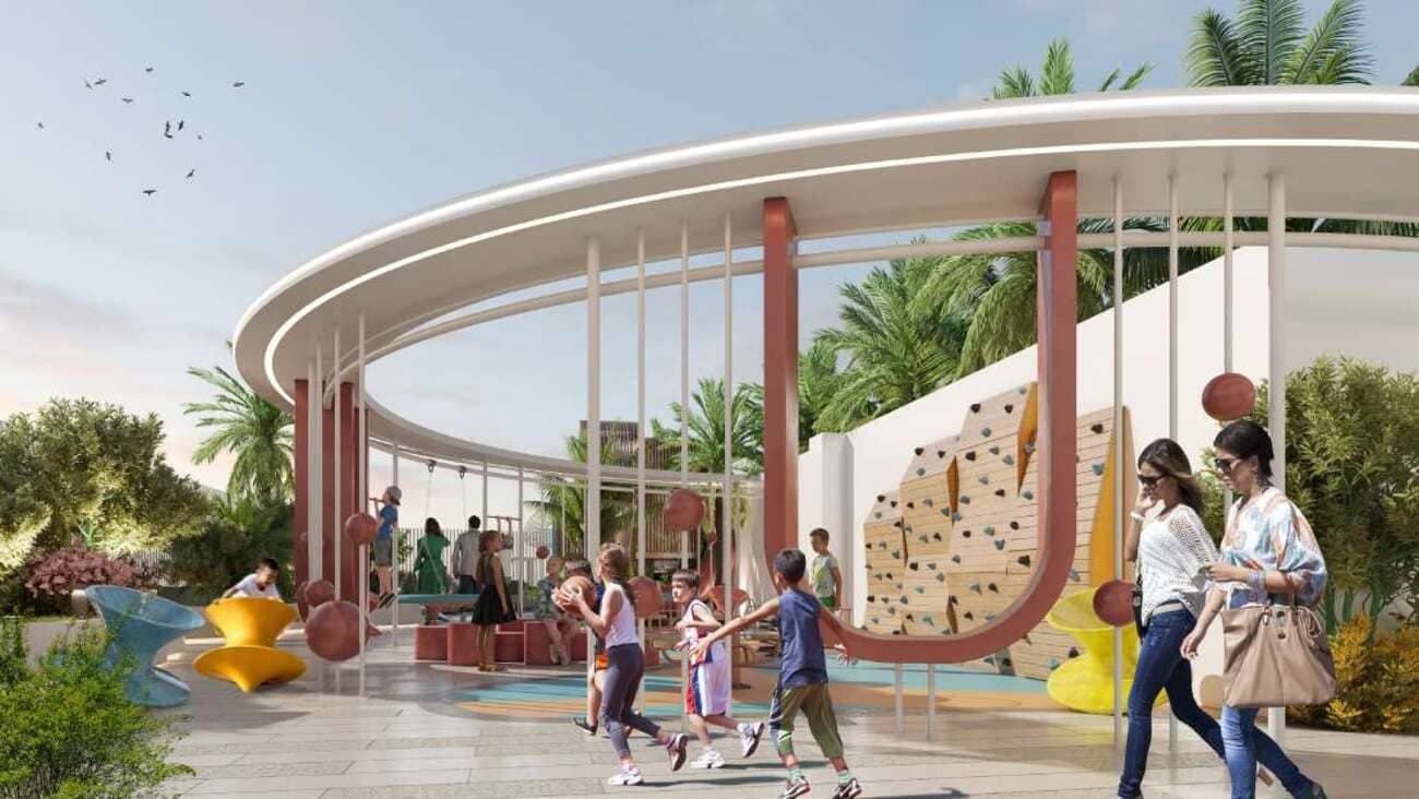 Outdoor Kids Play Area