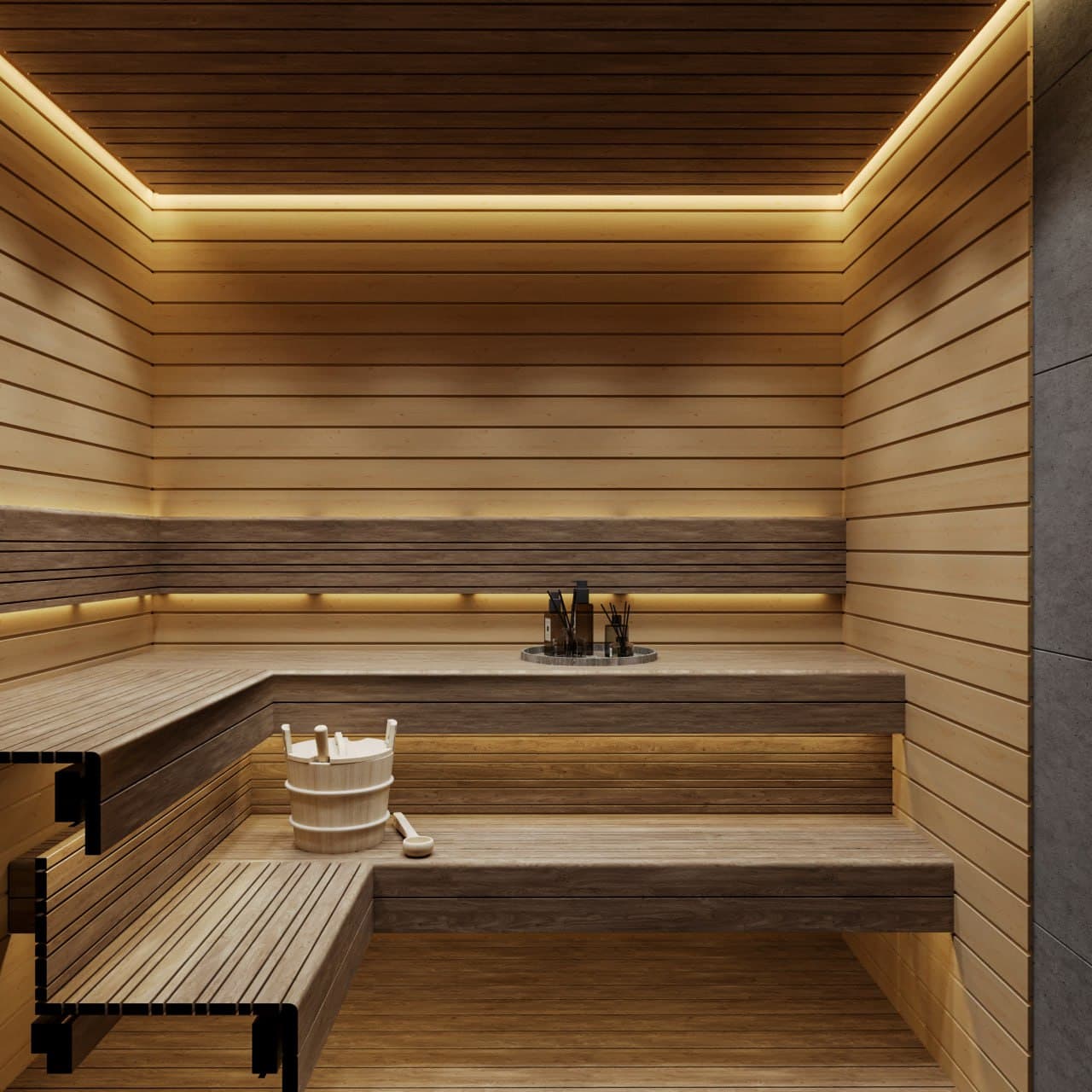 Sauna & Steam Room 
