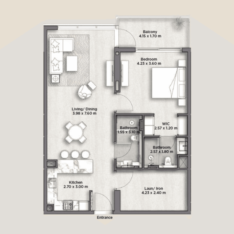 Apartment floor plan