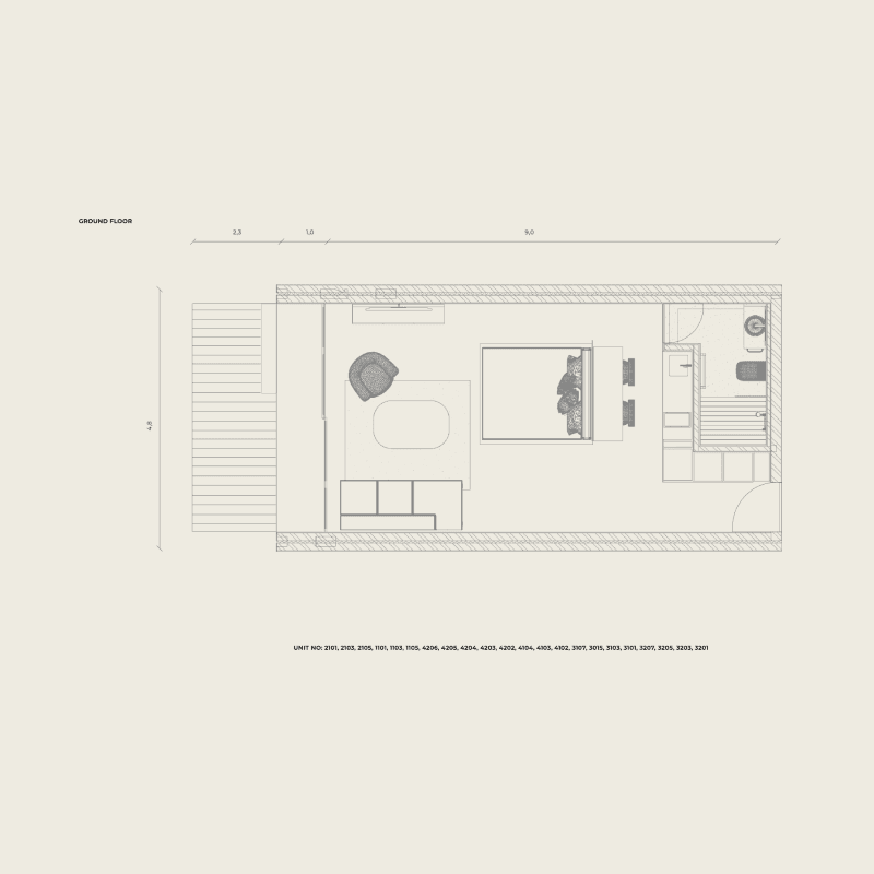 Apartment floor plan