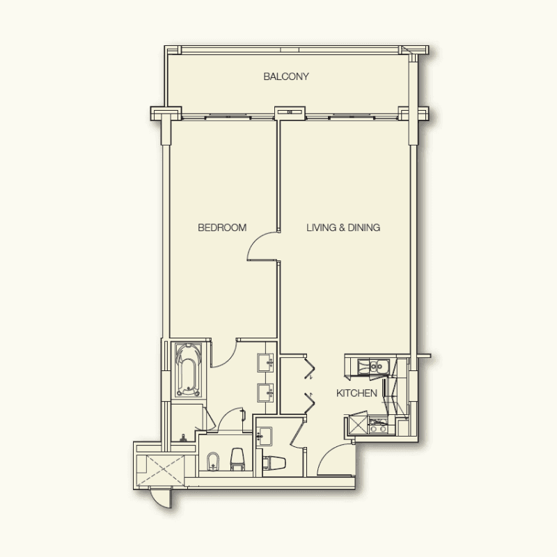 Apartment floor plan