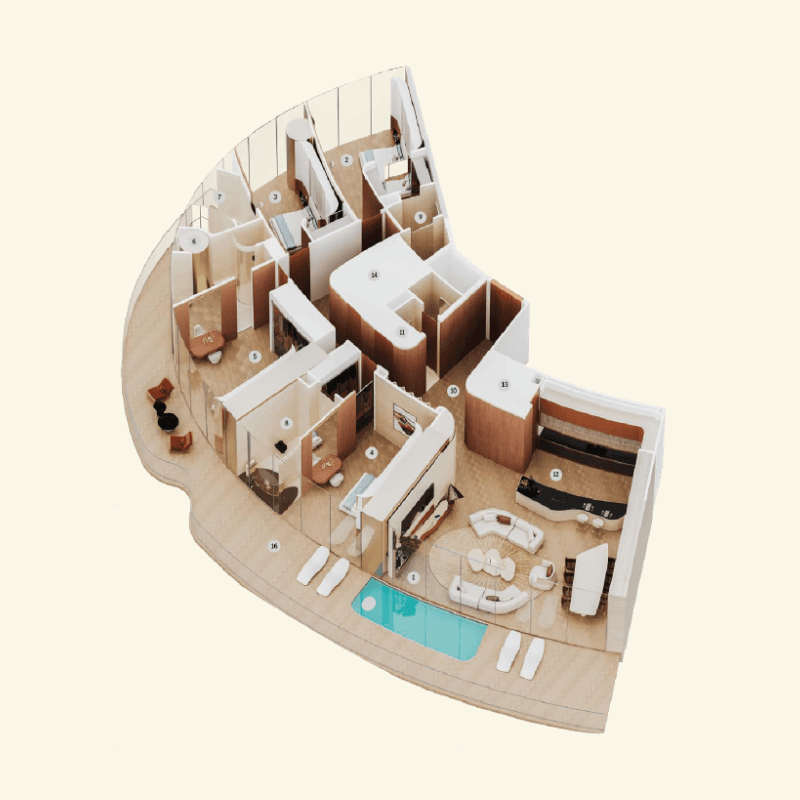 Apartment floor plan