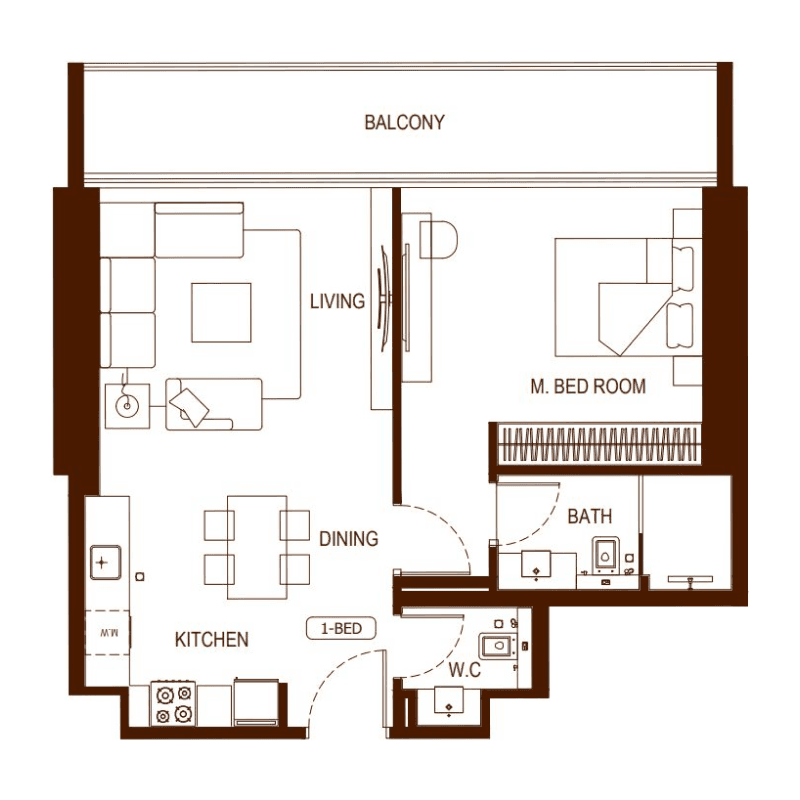 Apartment floor plan
