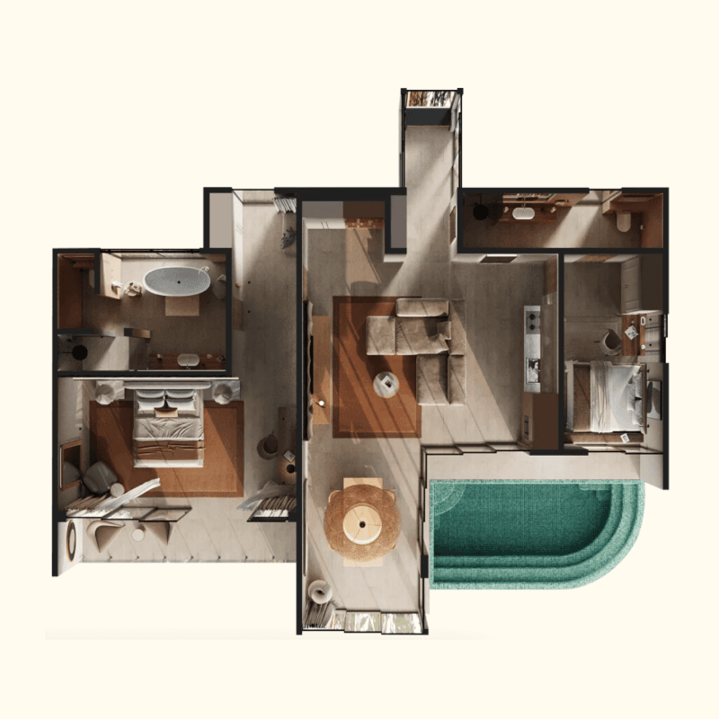 Apartment floor plan