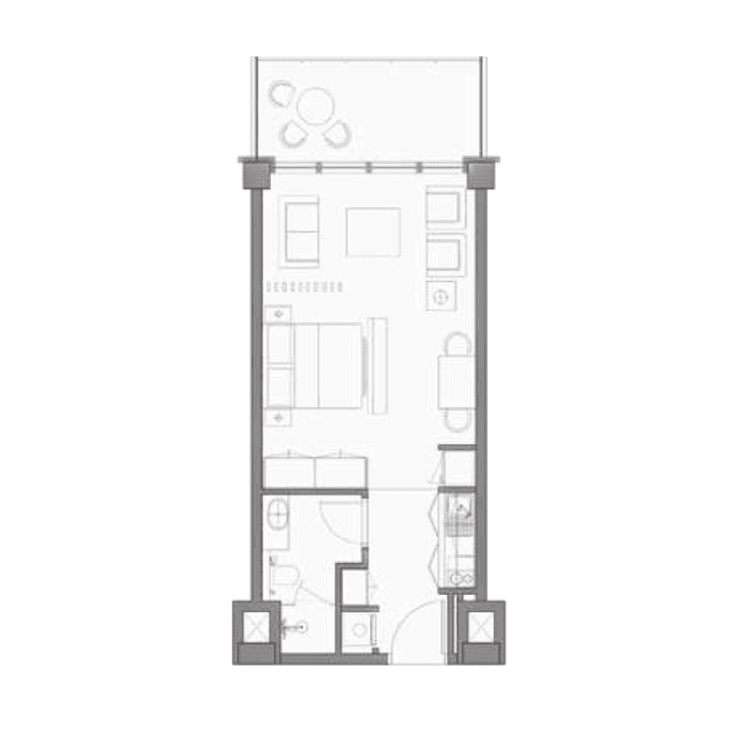 Apartment floor plan