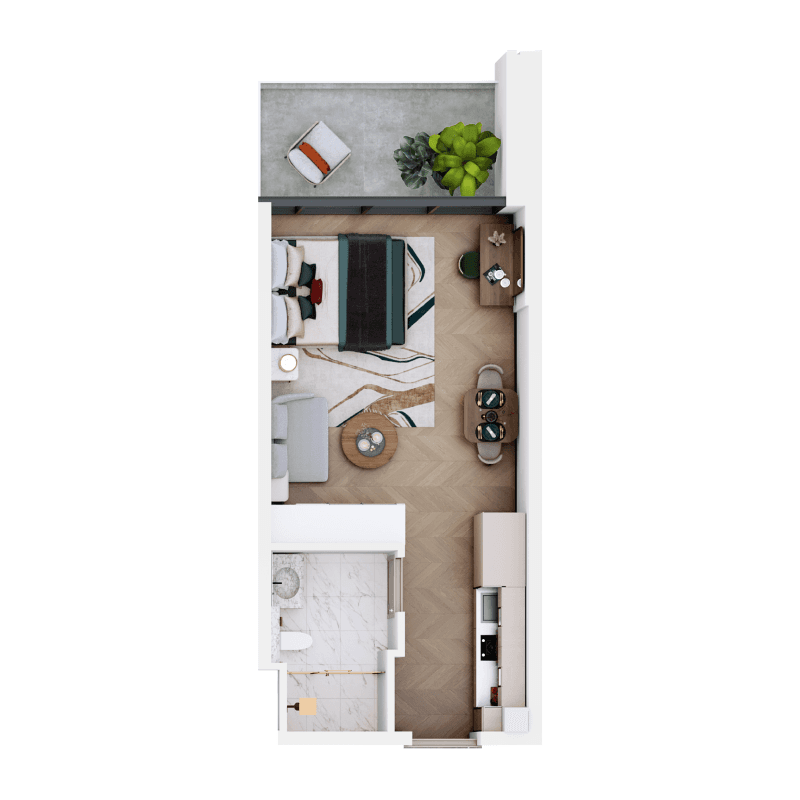 Apartment floor plan