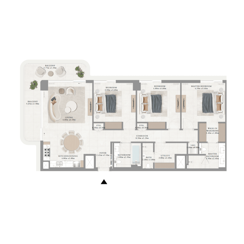 Apartment floor plan