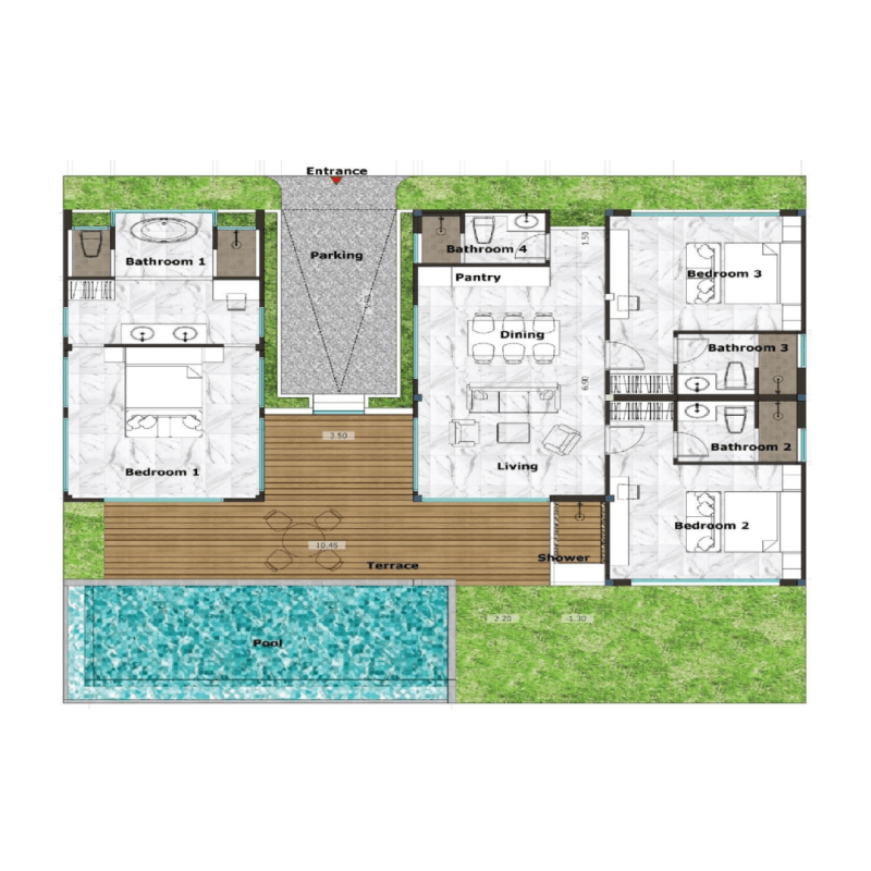 Apartment floor plan
