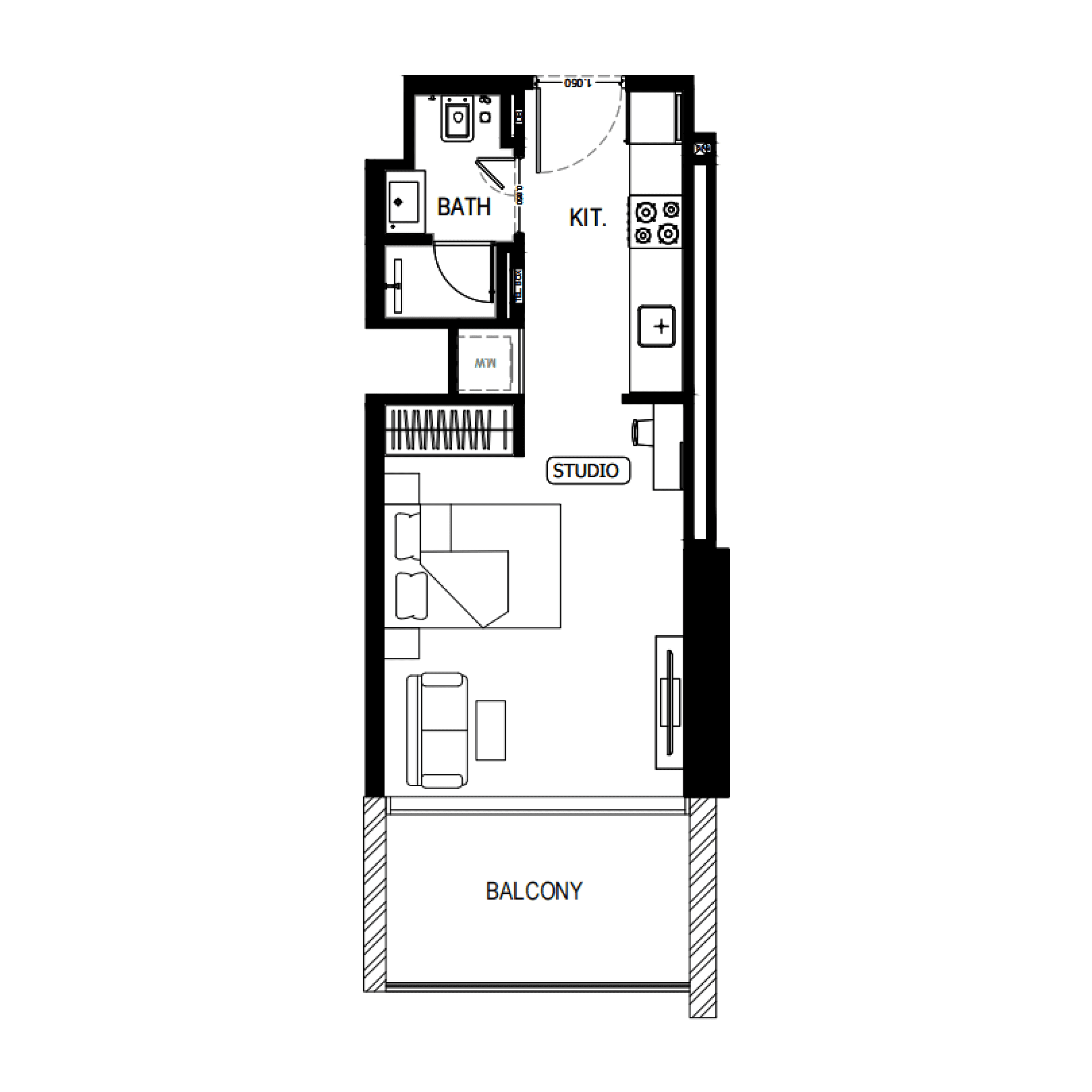 Apartment floor plan
