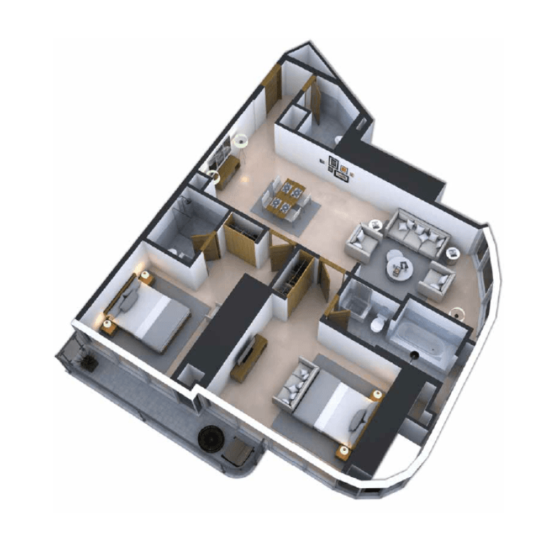 Apartment floor plan