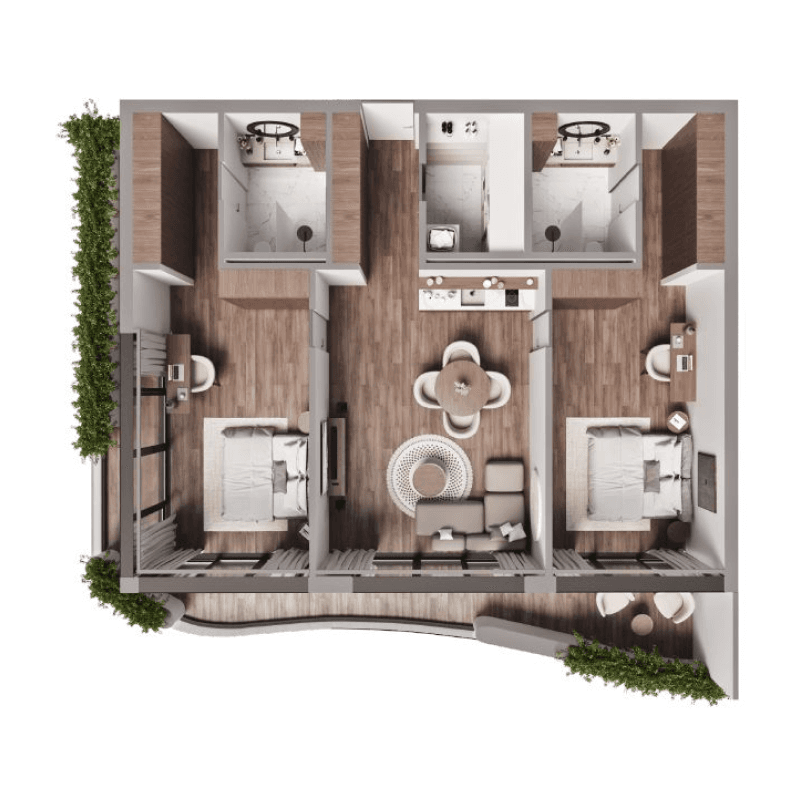 Apartment floor plan