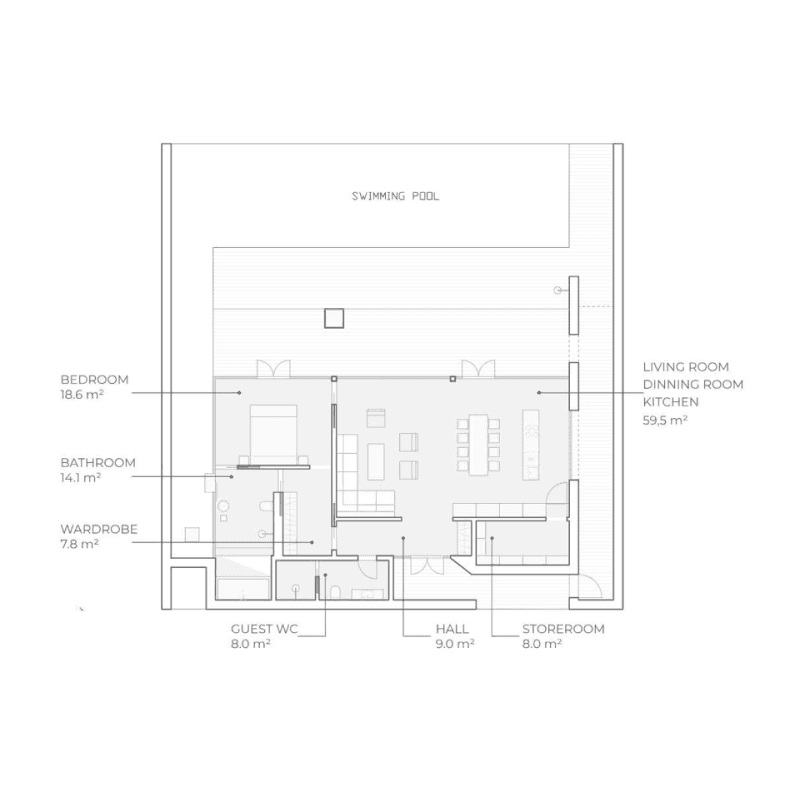 Apartment floor plan