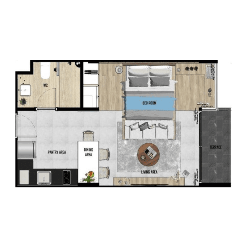 Apartment floor plan