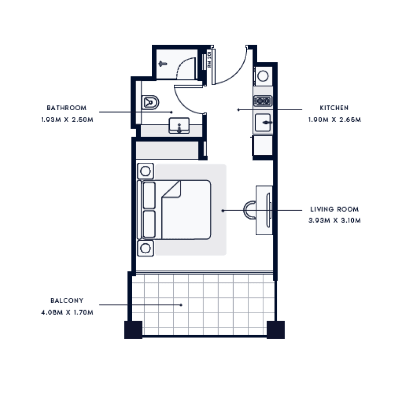 Apartment floor plan