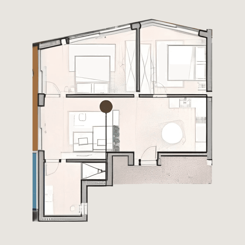 Apartment floor plan