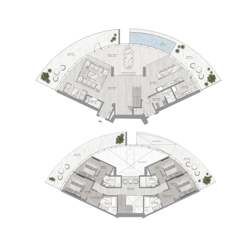 Apartment floor plan