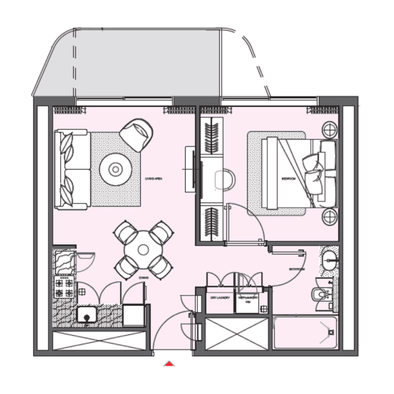 Apartment floor plan