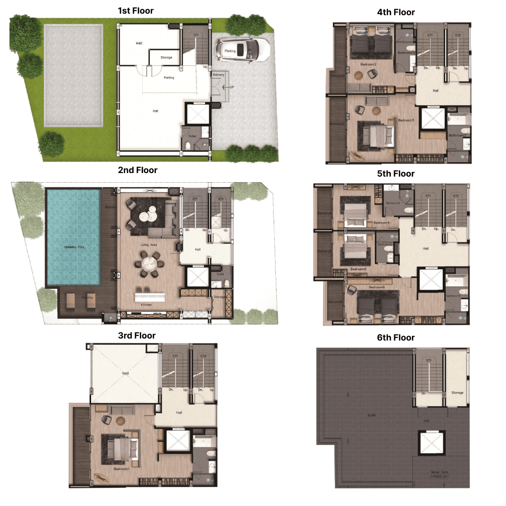 Apartment floor plan