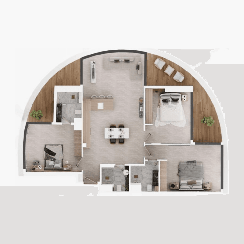 Apartment floor plan