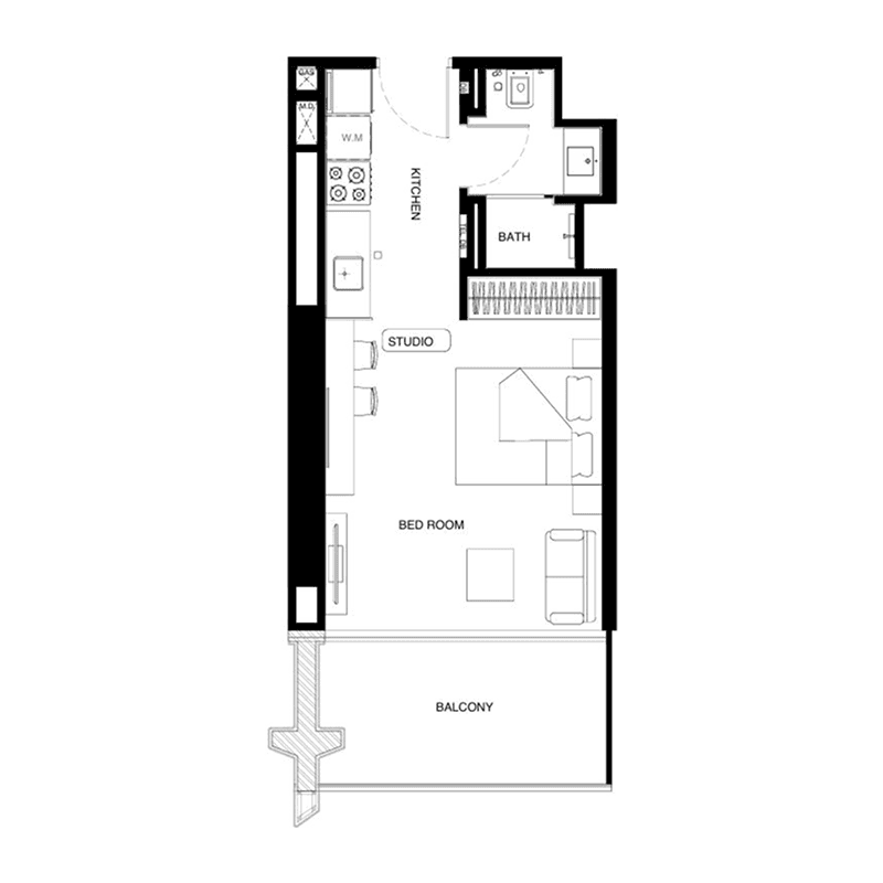 Apartment floor plan