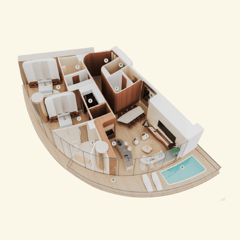 Apartment floor plan
