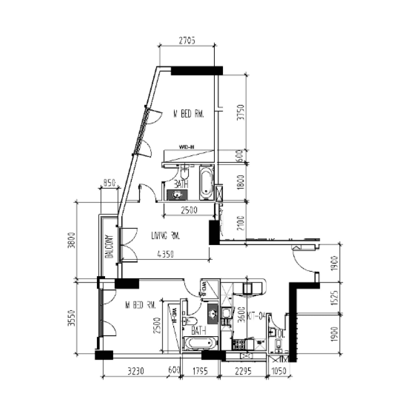 Apartment floor plan