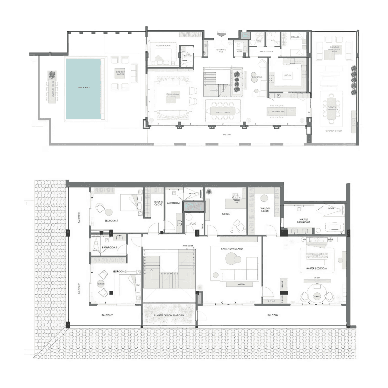 Apartment floor plan