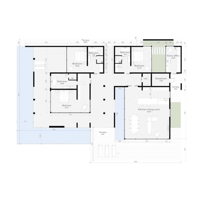 Apartment floor plan