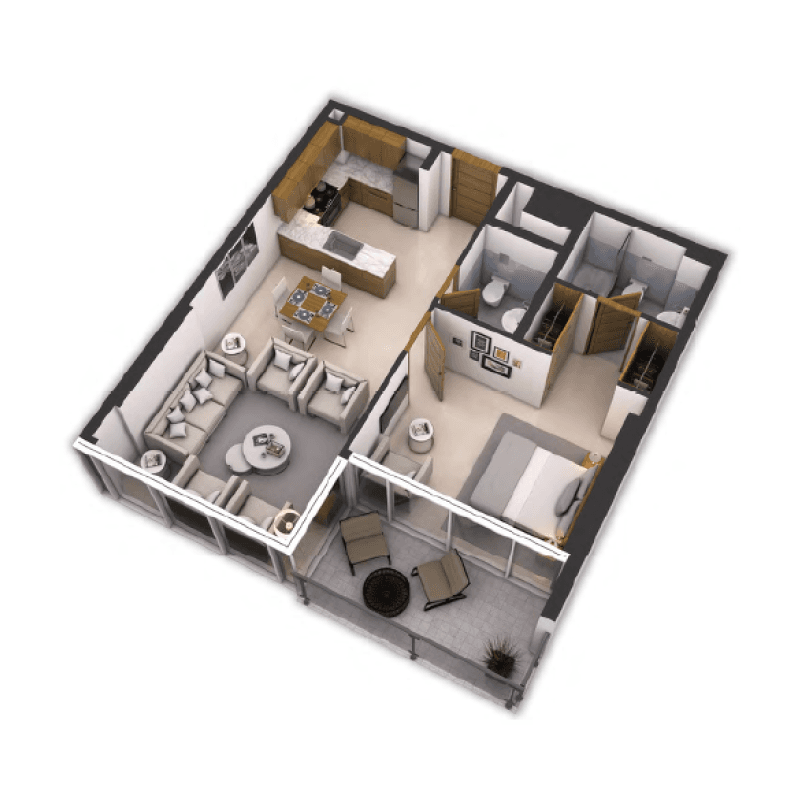 Apartment floor plan
