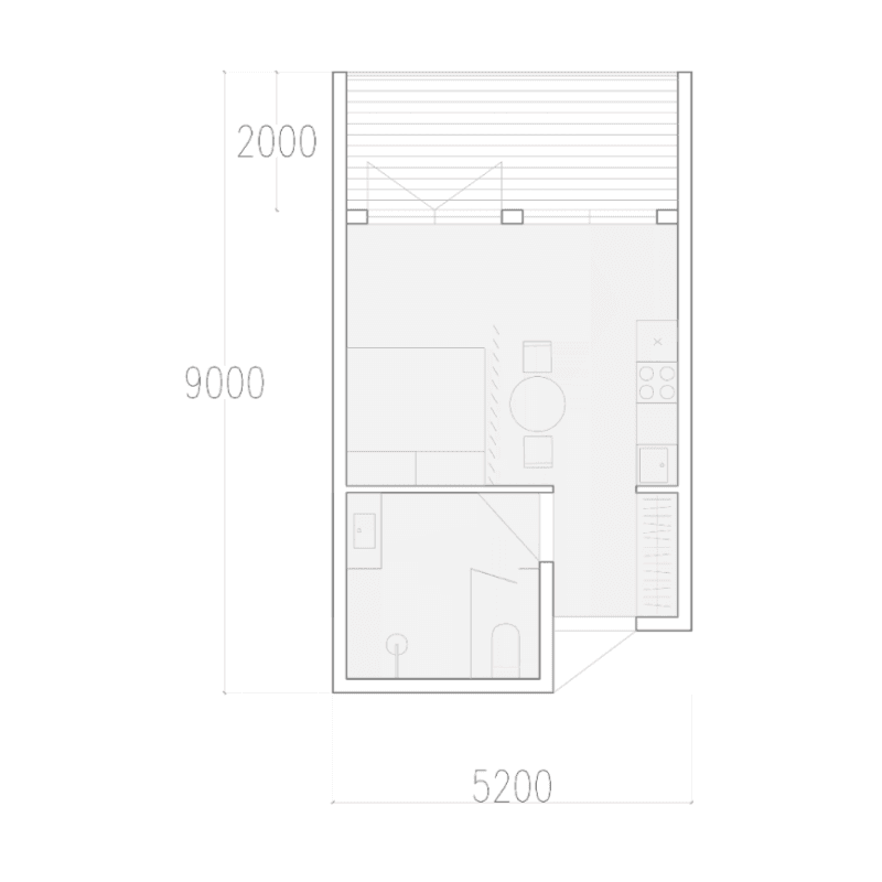 Apartment floor plan