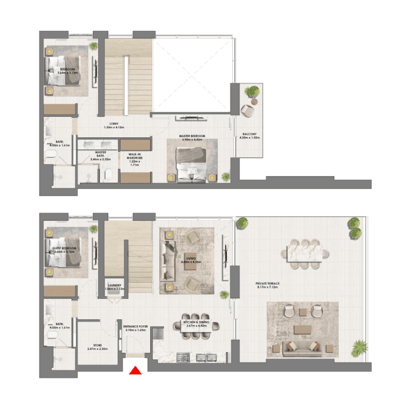 Apartment floor plan