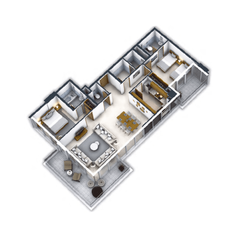 Apartment floor plan