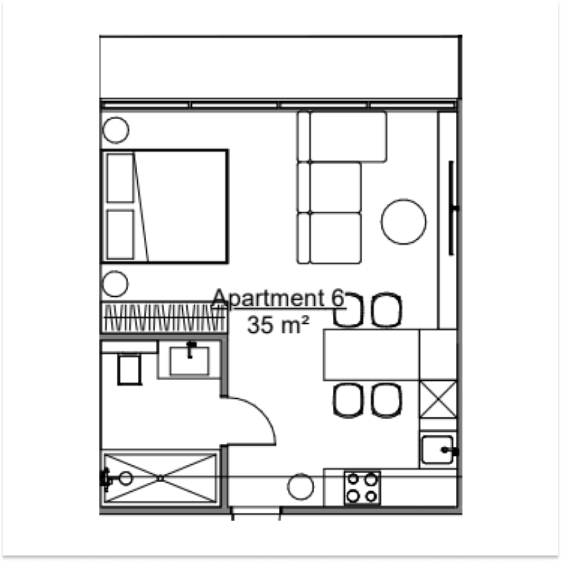 Apartment floor plan