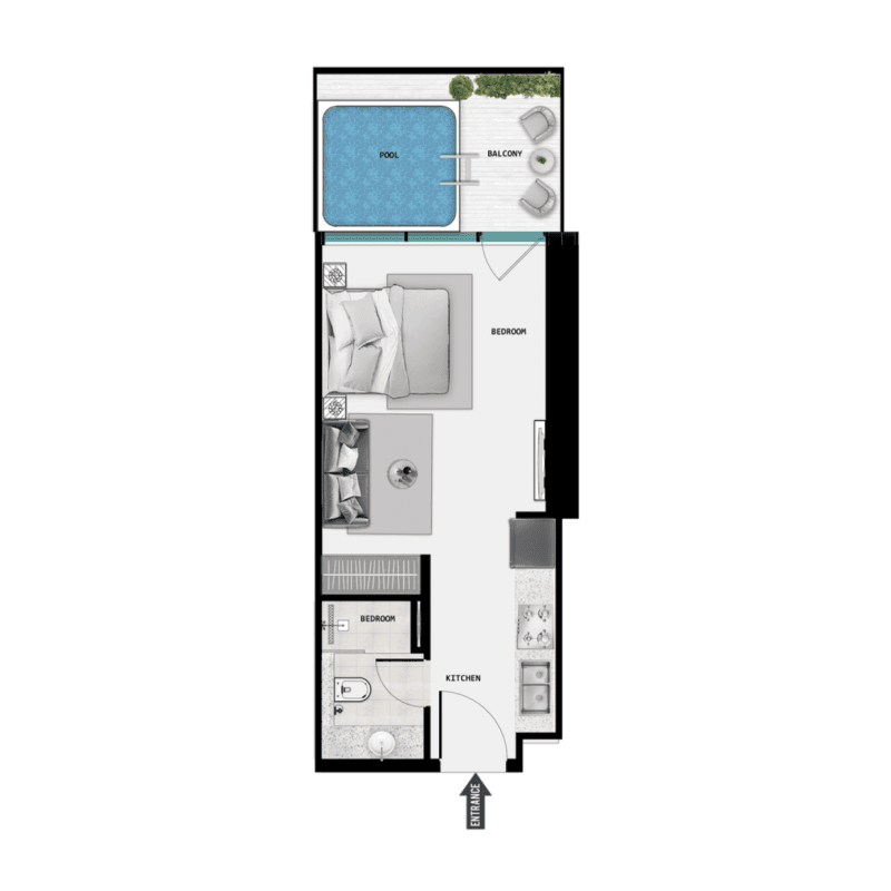 Apartment floor plan