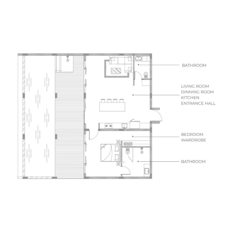 Apartment floor plan