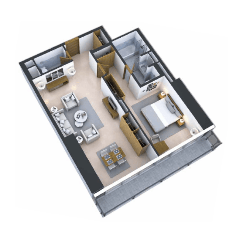 Apartment floor plan