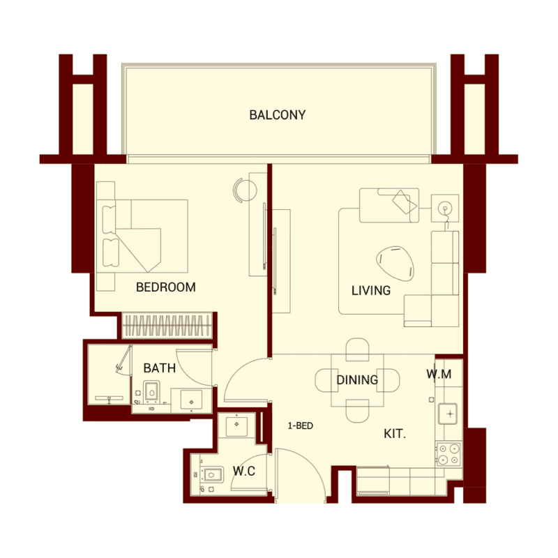 Apartment floor plan