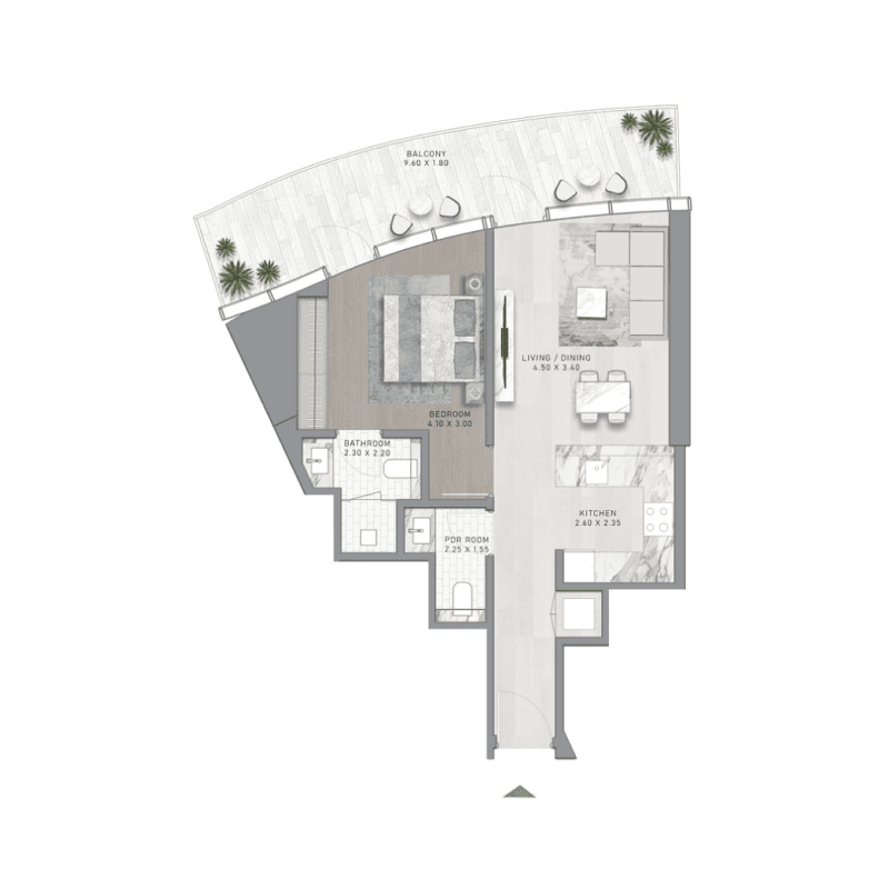 Apartment floor plan