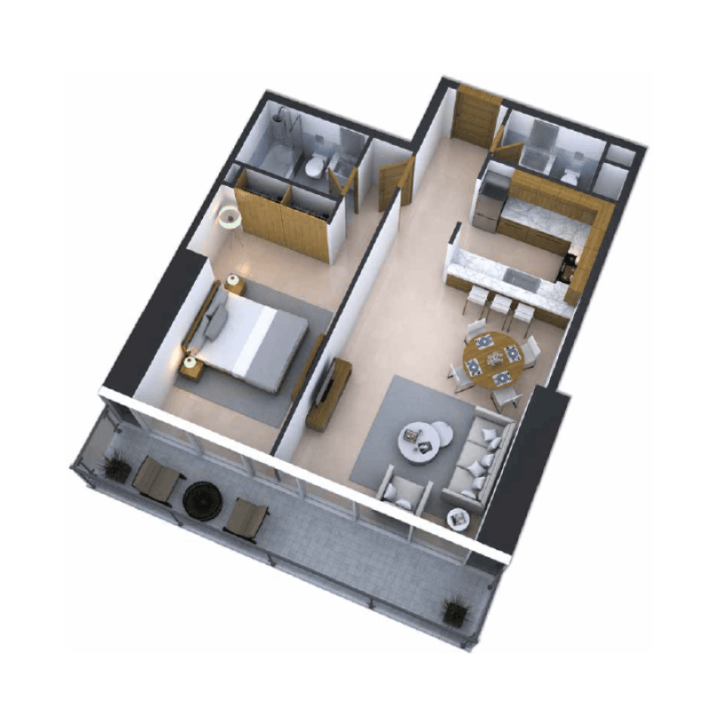 Apartment floor plan