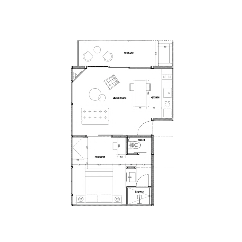 Apartment floor plan